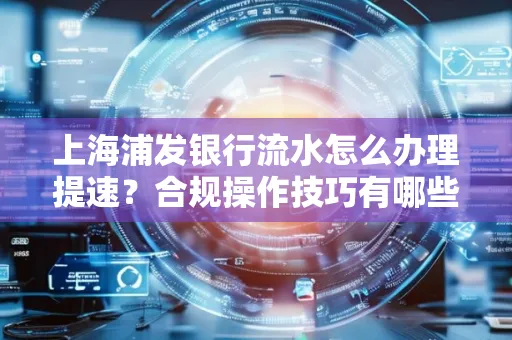上海浦发银行流水怎么办理提速?合规操作技巧有哪些?